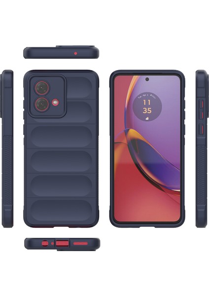Motorola Moto G84 Için Yumuşak Tpu Kaymaz Telefon Kılıfı - Lacivert (Yurt Dışından) fiyatları