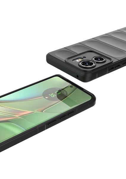 Motorola Edge 40 Için Yumuşak Tpu Kaymaz Telefon Kılıfı - Gri (Yurt Dışından) fırsatları