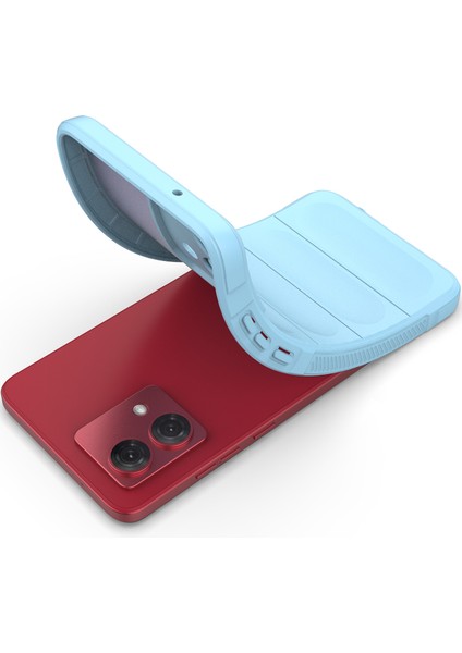 Motorola Moto G84 Için Yumuşak Tpu Kaymaz Telefon Kılıfı - Mavi (Yurt Dışından) fırsatları