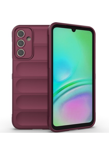 Samsung Galaxy A15 Için Yumuşak Tpu Kaymaz Telefon Kılıfı - Koyu Kırmızı (Yurt Dışından)