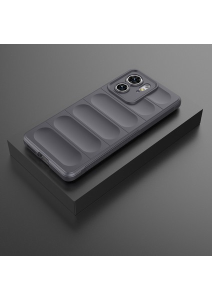 Motorola Edge 40 Için Yumuşak Tpu Kaymaz Telefon Kılıfı - Koyu Gri (Yurt Dışından) indirimleri