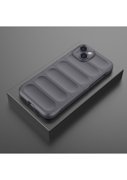 iPhone 15 Için Yumuşak Tpu Kaymaz Telefon Kılıfı - Koyu Gri (Yurt Dışından) fiyatları