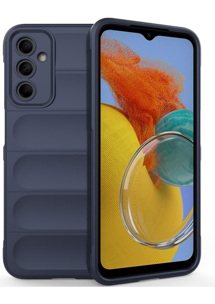 Samsung Galaxy M14 5g Için Yumuşak Tpu Kaymaz Telefon Kılıfı - Lacivert (Yurt Dışından)