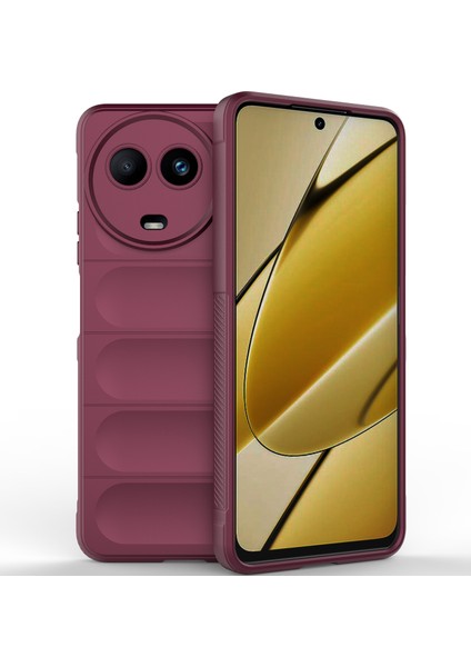 Realme 11 5g Için Yumuşak Tpu Kaymaz Telefon Kılıfı - Koyu Kırmızı (Yurt Dışından) fiyatları