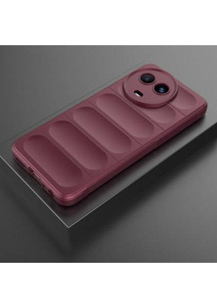 Realme 11 5g Için Yumuşak Tpu Kaymaz Telefon Kılıfı - Koyu Kırmızı (Yurt Dışından) fırsatları