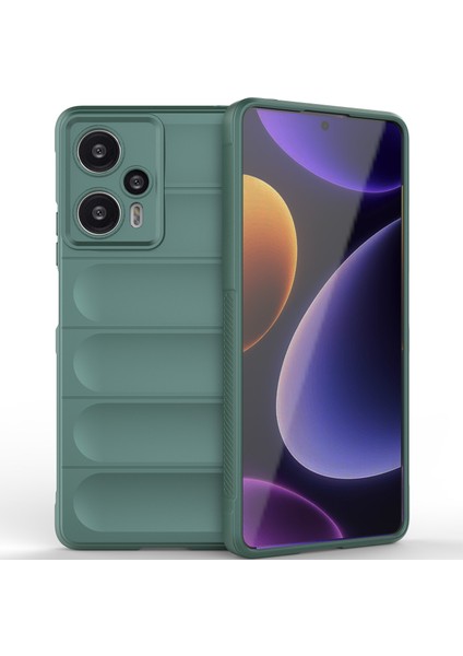 Xiaomi Redmi Note 12 Turbo Için Yumuşak Tpu Kaymaz Telefon Kılıfı - Yeşil (Yurt Dışından) fiyatları