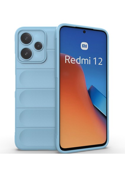 Xiaomi Redmi 12 5g Için Yumuşak Tpu Kaymaz Telefon Kılıfı - Mavi (Yurt Dışından) fiyatları