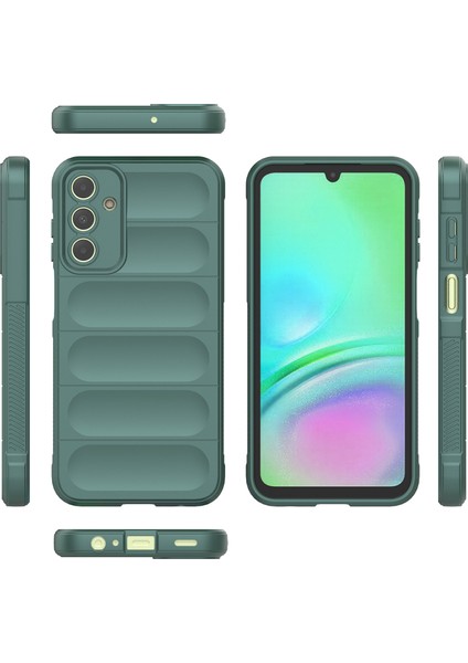 Samsung Galaxy A15 Için Yumuşak Tpu Kaymaz Telefon Kılıfı - Yeşil (Yurt Dışından)