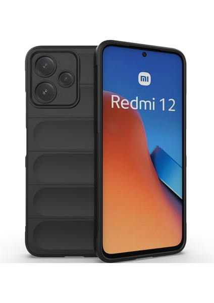 Xiaomi Redmi 12 5g Için Yumuşak Tpu Kaymaz Telefon Kılıfı - Siyah (Yurt Dışından) fiyatları