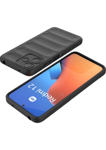 Xiaomi Redmi 12 5g Için Yumuşak Tpu Kaymaz Telefon Kılıfı - Siyah (Yurt Dışından) indirimleri