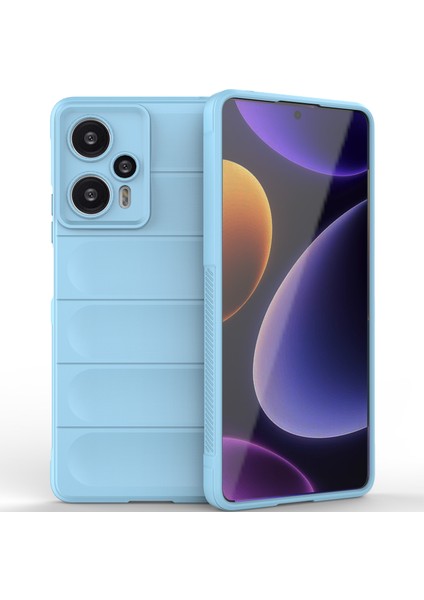 Xiaomi Redmi Note 12 Turbo Için Yumuşak Tpu Kaymaz Telefon Kılıfı - Mavi (Yurt Dışından) fiyatları