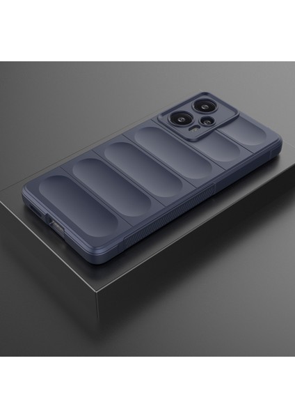 Xiaomi Redmi Note 12 Turbo Için Yumuşak Tpu Kaymaz Telefon Kılıfı - Lacivert (Yurt Dışından) indirimleri