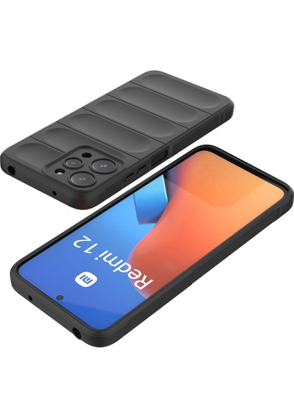 Xiaomi Redmi 12 4g Için Yumuşak Tpu Kaymaz Telefon Kılıfı - Koyu Gri (Yurt Dışından) fırsatları