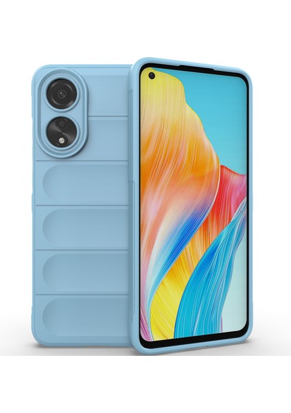 Oppo A78 4g Için Yumuşak Tpu Kaymaz Telefon Kılıfı - Mavi (Yurt Dışından) fiyatları