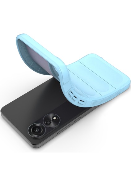 Oppo A78 4g Için Yumuşak Tpu Kaymaz Telefon Kılıfı - Mavi (Yurt Dışından) fırsatları