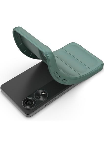 Oppo A78 4g Için Yumuşak Tpu Kaymaz Telefon Kılıfı - Yeşil (Yurt Dışından) fırsatları