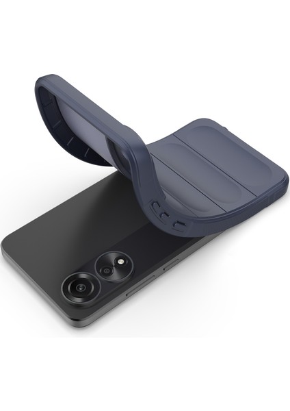 Oppo A78 4g Için Yumuşak Tpu Kaymaz Telefon Kılıfı - Lacivert (Yurt Dışından) fırsatları