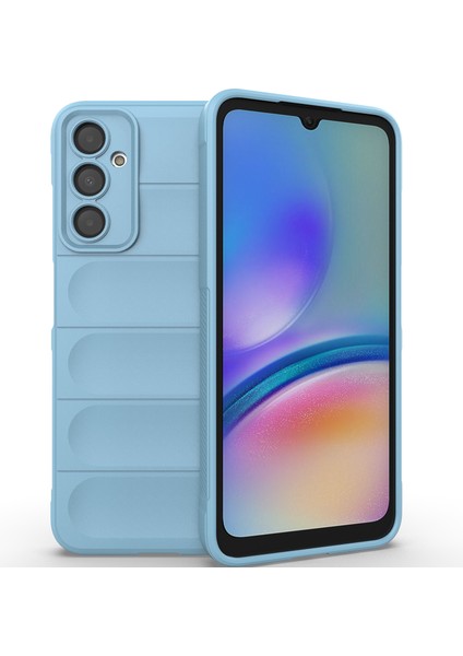 Samsung Galaxy A05S Için Yumuşak Tpu Kaymaz Telefon Kılıfı - Mavi (Yurt Dışından)