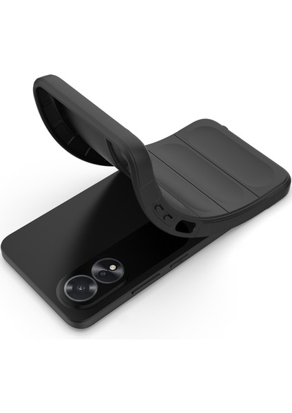 Oppo A38 / A18 Için Yumuşak Tpu Kaymaz Telefon Kılıfı - Siyah (Yurt Dışından) fırsatları