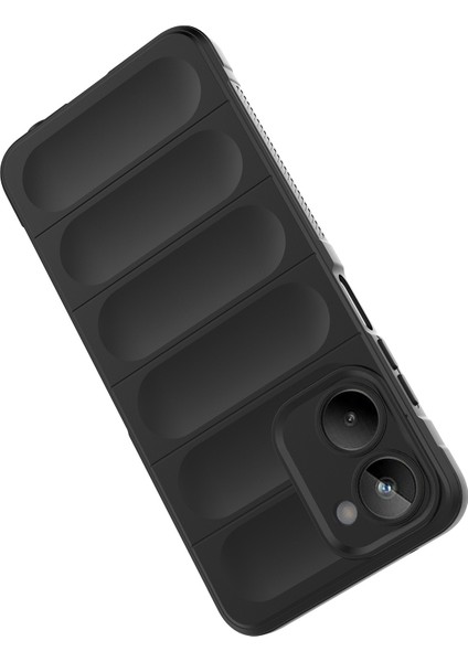 Realme 10 Için Yumuşak Tpu Kaymaz Telefon Kılıfı - Koyu Gri (Yurt Dışından)
