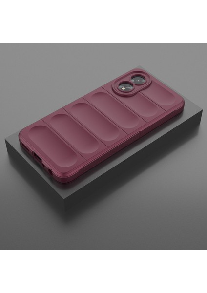 Oppo A38 / A18 Için Yumuşak Tpu Kaymaz Telefon Kılıfı - Koyu Kırmızı (Yurt Dışından) indirimleri