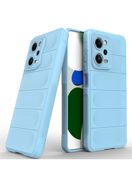 Xiaomi Redmi Note 12 Pro 5g Için Yumuşak Tpu Kaymaz Telefon Kılıfı - Mavi (Yurt Dışından)