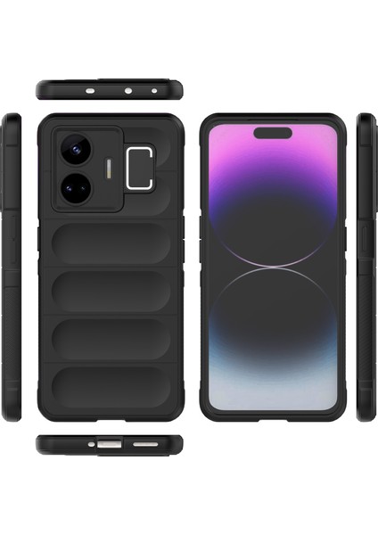 Realme Gt Neo 5 Için Yumuşak Tpu Kaymaz Telefon Kılıfı - Lacivert (Yurt Dışından) fiyatları