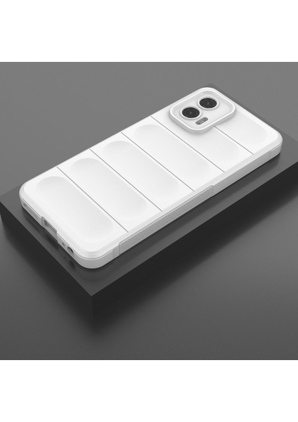 Motorola Moto G73 Için Yumuşak Tpu Kaymaz Telefon Kılıfı - Beyaz (Yurt Dışından) indirimleri
