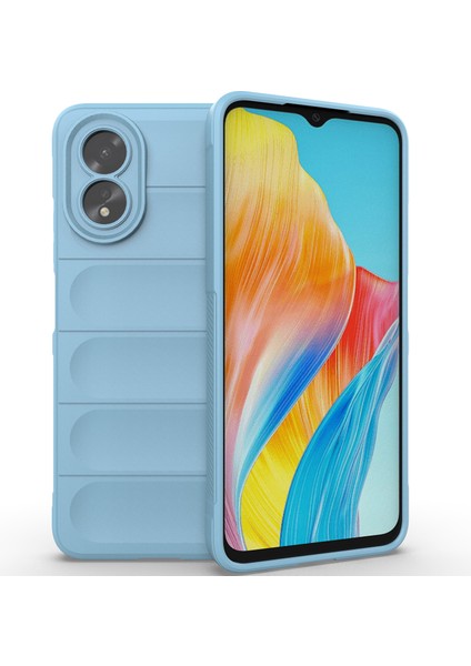 Oppo A38 / A18 Için Yumuşak Tpu Kaymaz Telefon Kılıfı - Mavi (Yurt Dışından) fiyatları