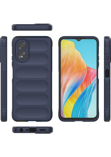 Oppo A38 / A18 Için Yumuşak Tpu Kaymaz Telefon Kılıfı - Lacivert (Yurt Dışından) fiyatları