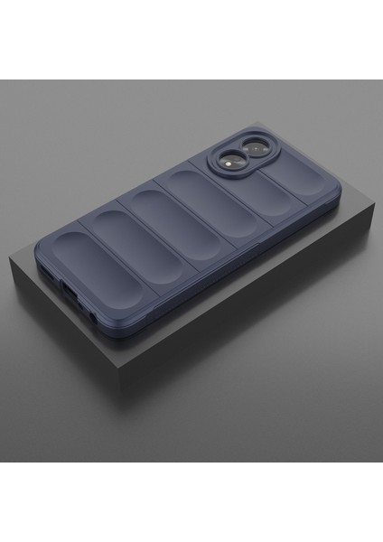 Oppo A38 / A18 Için Yumuşak Tpu Kaymaz Telefon Kılıfı - Lacivert (Yurt Dışından) fırsatları