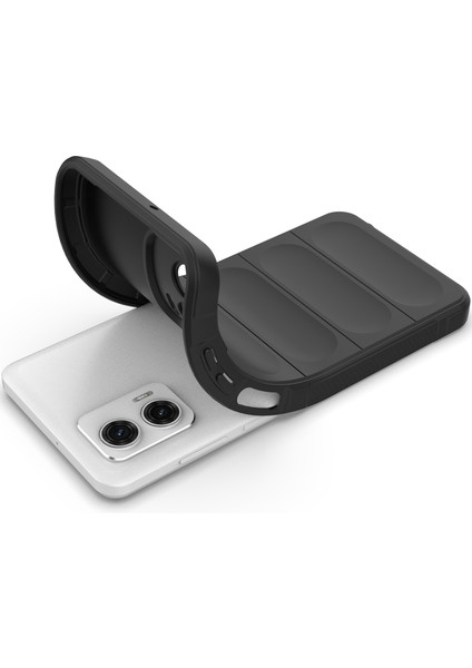 Motorola Moto G73 Için Yumuşak Tpu Kaymaz Telefon Kılıfı - Siyah (Yurt Dışından) fırsatları