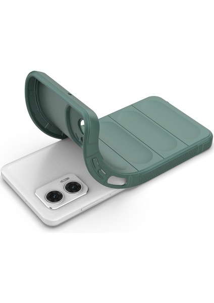 Motorola Moto G73 Için Yumuşak Tpu Kaymaz Telefon Kılıfı - Yeşil (Yurt Dışından) fırsatları