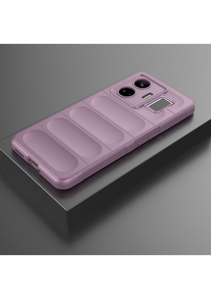 Realme Gt Neo 5 Için Yumuşak Tpu Kaymaz Telefon Kılıfı - Mor (Yurt Dışından) indirimleri