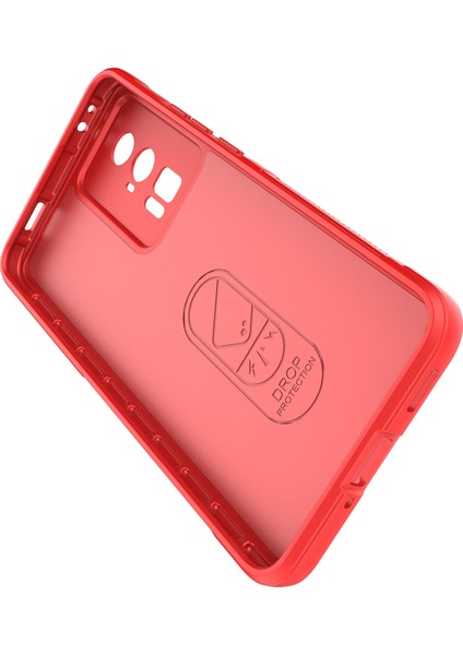 Xiaomi Redmi K60 / K60 Pro Için Yumuşak Tpu Kaymaz Telefon Kılıfı - Kırmızı (Yurt Dışından) indirimleri