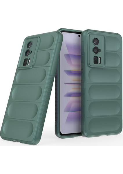 Xiaomi Redmi K60 / K60 Pro Için Yumuşak Tpu Kaymaz Telefon Kılıfı - Yeşil (Yurt Dışından) fiyatları