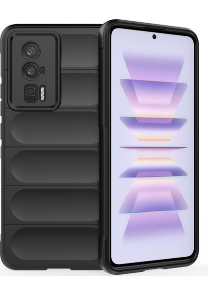 Xiaomi Redmi K60 / K60 Pro Için Yumuşak Tpu Kaymaz Telefon Kılıfı - Siyah (Yurt Dışından) fiyatları