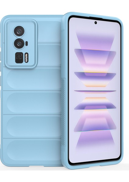 Xiaomi Redmi K60 / K60 Pro Için Yumuşak Tpu Kaymaz Telefon Kılıfı - Mavi (Yurt Dışından) fiyatları