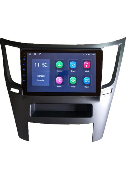 Subaru Outback 2010-2014 Yıl Android Sürüm 13 Kablosuz Carplay Navigasyon Multimedya 9 Inç Ekran 2gb Ram 32GB Rom Hafıza