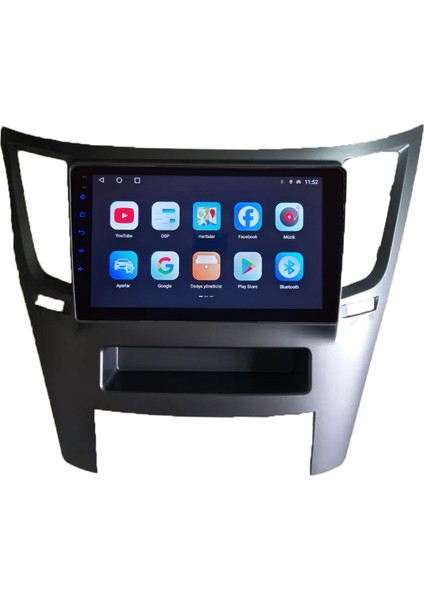 Subaru Outback 2010-2014 Yıl Android Sürüm 13 Kablosuz Carplay Navigasyon Multimedya 9 Inç Ekran 2gb Ram 32GB Rom Hafıza