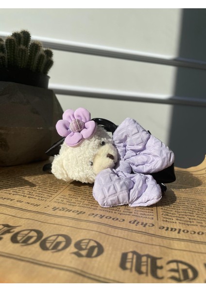 Büyük Figürlü Mandal Toka Mor SBT1772