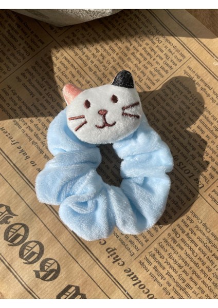 Peluş Lastik Toka Mavi SBT1764