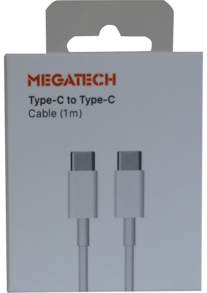 MG-IP15TT 1mt USB Type-C To Type-C Şarj ve Data Kablosu (Iphone 15 Uyumludur)