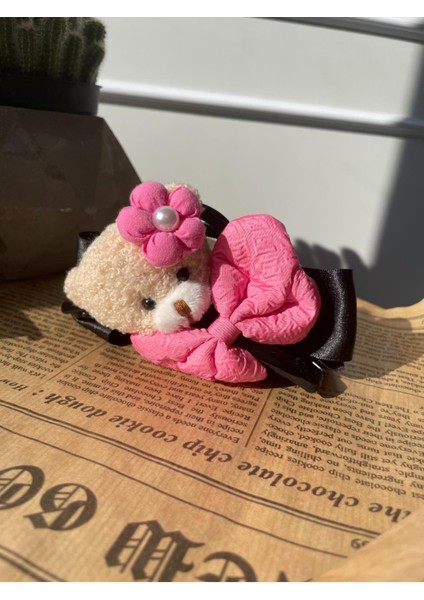 Büyük Figürlü Mandal Toka Pembe SBT1772