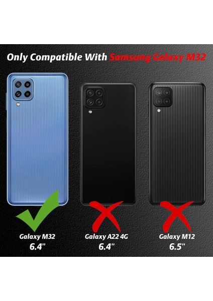 Samsung Galaxy M32 Telefon Kılıfı (Yurt Dışından)