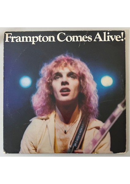 Peter Frampton Frampton Comes Alive Double Lp Plak (Orjinal 1976 Dönem Avrupa Baskı)