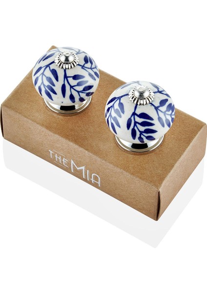 Seramik Çekmece ve Dolap Kulbu 2'li Set