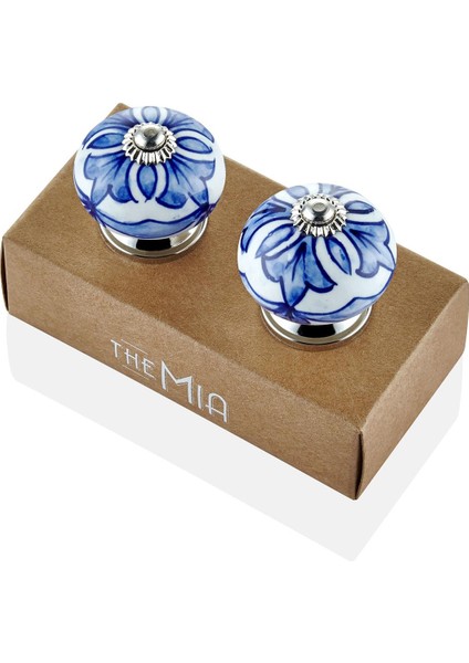 Seramik Çekmece ve Dolap Kulbu 2'li Set