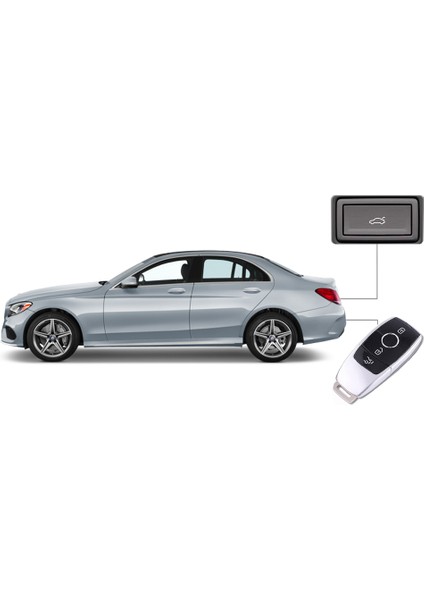 Mercedes C Serisi W205 Elektrikli Bagaj Sistemi (2015-2016)