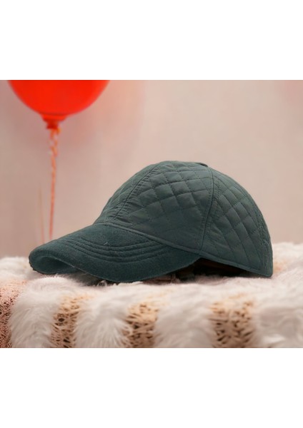 Unisex Polo Kışlık Kaşe Dokulu Kumaş 6 Parça Amerikan Beyzbol Kep Şapka fırsatları